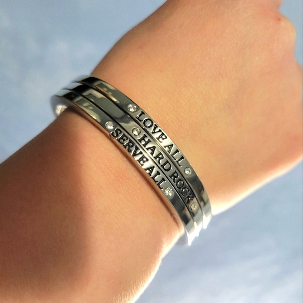 Silver Fashion Bangles